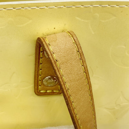 Louis Vuitton Vernis Reed Pm Handbag M91336 Pearl