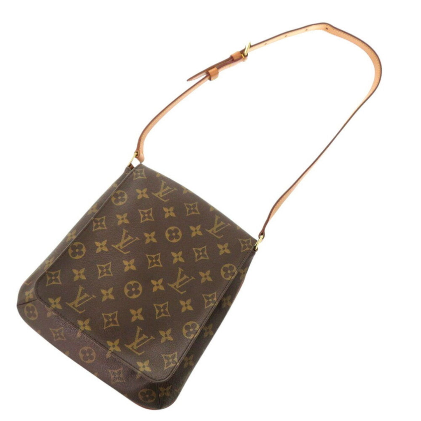Louis Vuitton Monogram Musette Salsa Short Strap M51258 Shoulder Bag Brown 1329Louis Vuitton