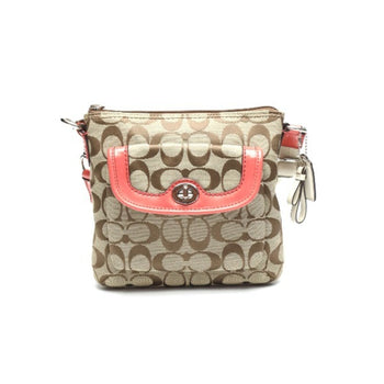 Coach Crossbody Signature Coach Brown X Pink Shoulder Bag