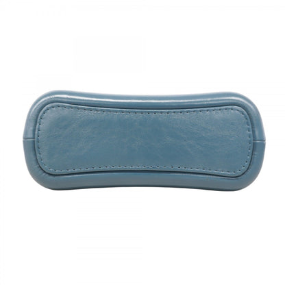 Chanel Shoulder Bag Chain Gabriel Calfskin Blue Gold