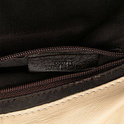 Loewe Anagram Logo Nappa Aire Handbag In Ivory