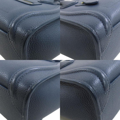 Celine Luggage Nano Handbag In Calfskin