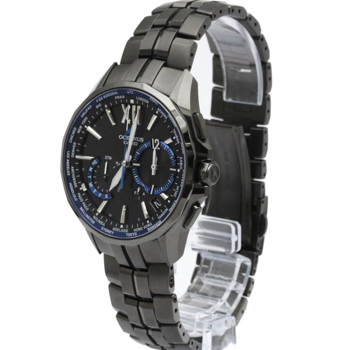 Casio Oceanus Titanium Manta Solar