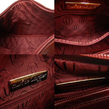 Cartier Must Bag Leather Bordeaux 252951