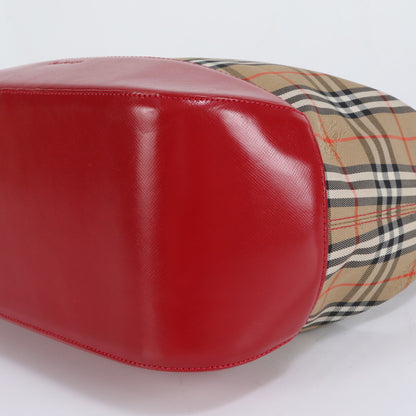 Canvas - Burberry Handbag Leather