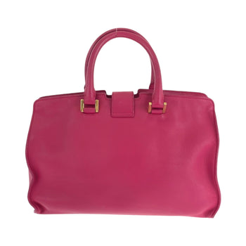 Yves Saint Laurent Saint Laurent Paris Saint Laurent Paris Petit Cabas Y-Line Fuchsia Pink Gold