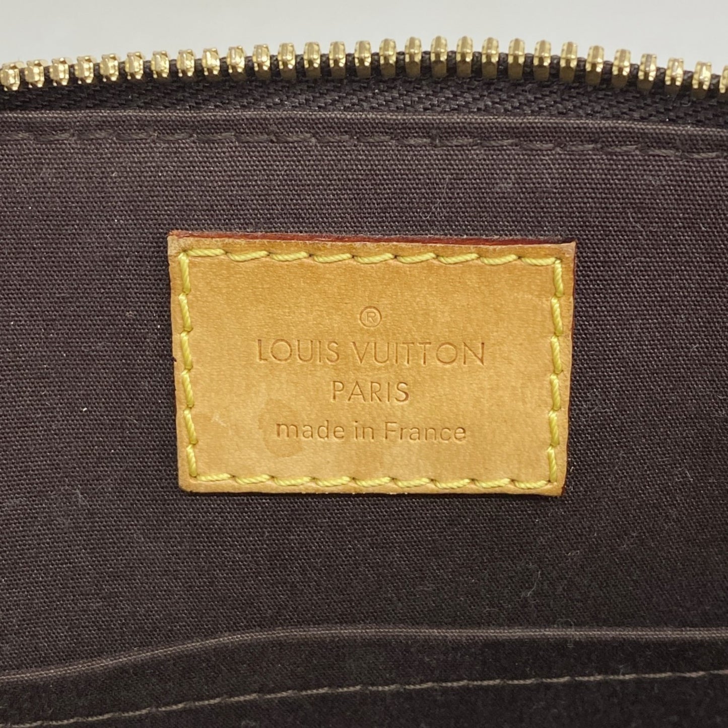 Louis Vuitton Vernis Alma Bb Handbag M91678 Amaranth