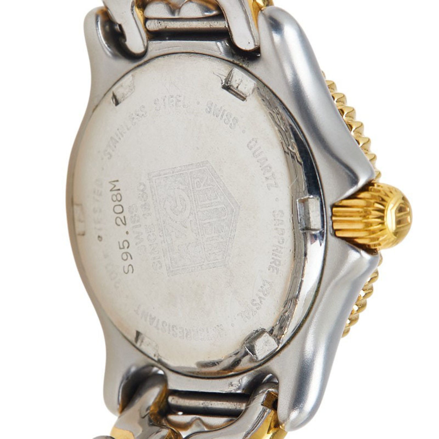 Tag Heuer Sel Watch S95.208M Quartz Gray Dial Stainless Steel Plated