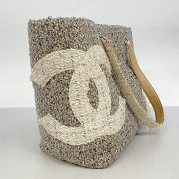 Chanel Cambon Tweed Tote Bag