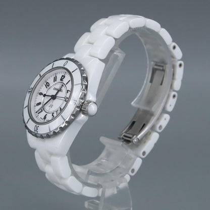 Chanel J12 33Mm Ceramic Watch H0968 Quartz Movement