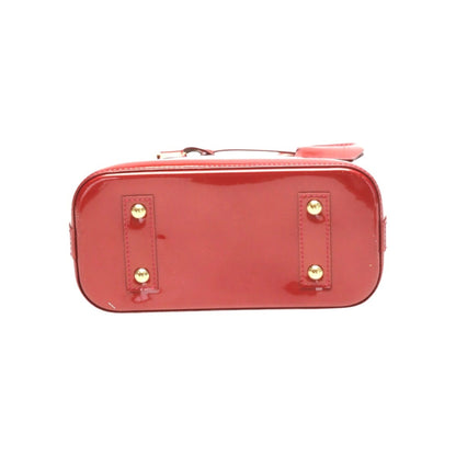 Louis Vuitton Louis Vuitton Handbag 2Way Bag Monogram Alma Bb Vernis M90174 Red