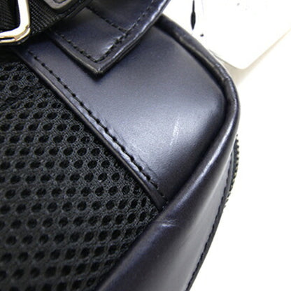 Takeo Kikuchi Body Bag 070 02340 Dark Navy Black Leather