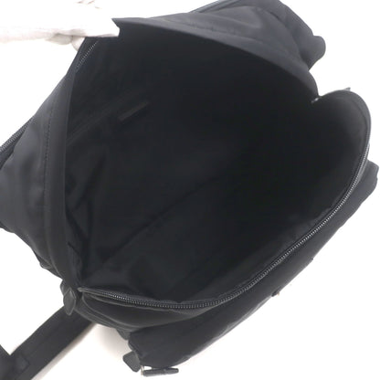 Prada Montagna Tessuto Saffiano Leather Shoulder Bag (2Vh021) With Triangle Logo And Plate