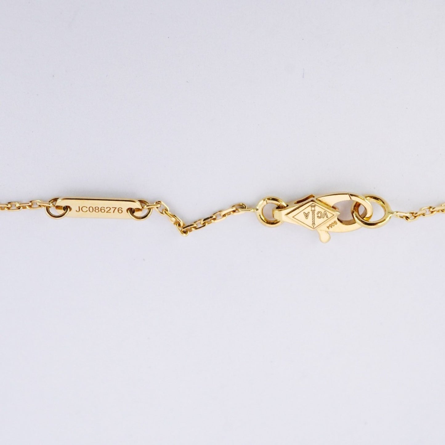 Van Cleef & Arpels Frivole Mini 1Pd Necklace In 18Kyg Yellow Gold