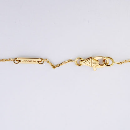Van Cleef & Arpels Frivole Mini 1Pd Necklace In 18Kyg Yellow Gold