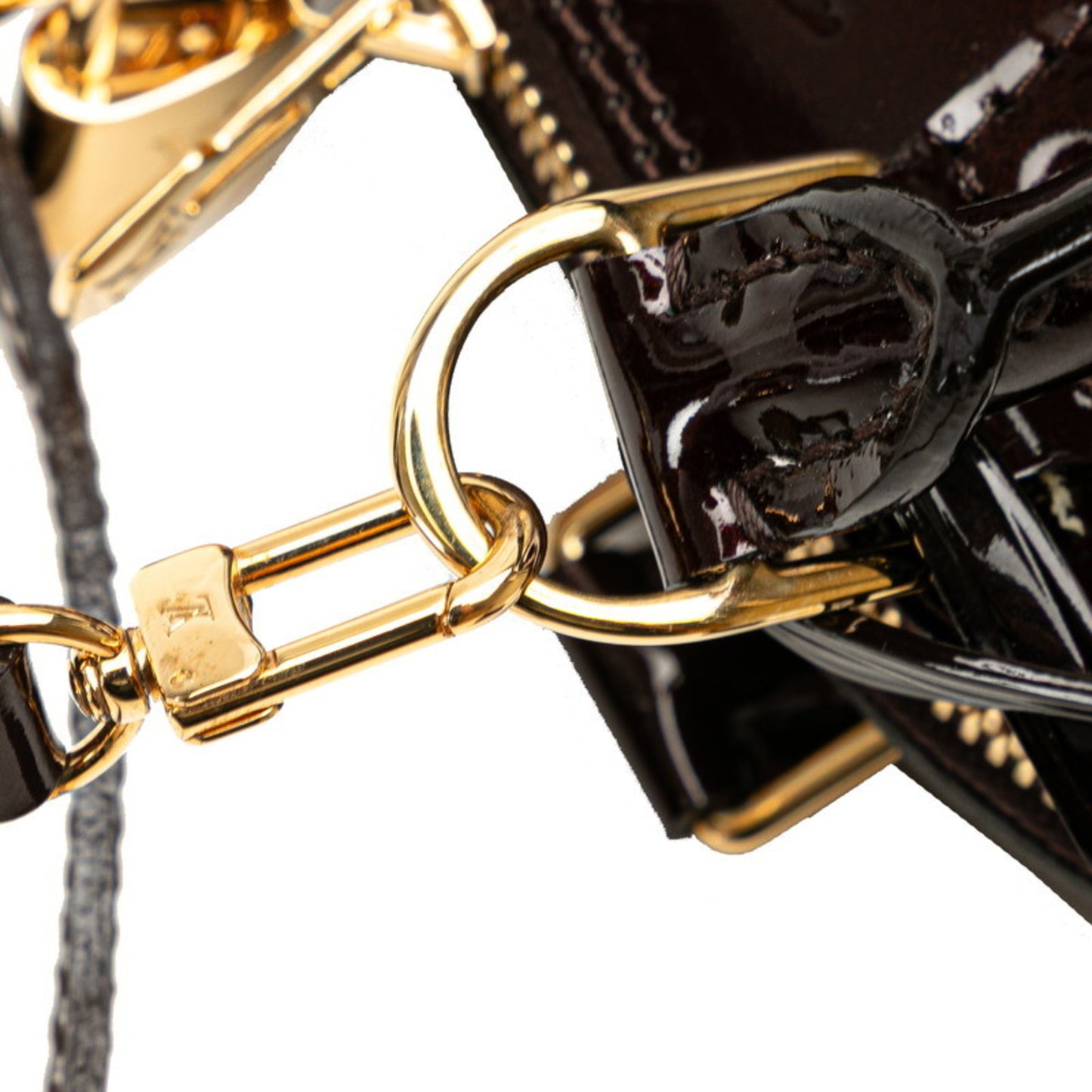 Louis Vuitton Monogram Vernis Alma Bb Handbag/Shoulder Bag