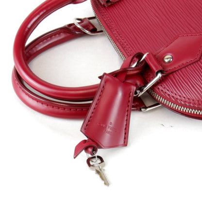 Louis Vuitton Alma Pm M40490 Shoulder Bag Epi Leather Fuchsia