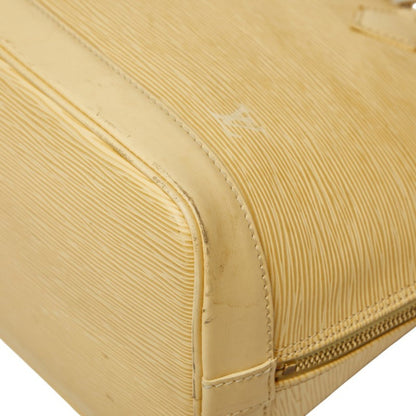 Louis Vuitton Epi Alma Handbag M5214A Vanilla Yellow Leather