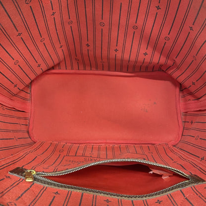 Louis Vuitton Damier Neverfull Mm Tote Bag N51105 Ebene