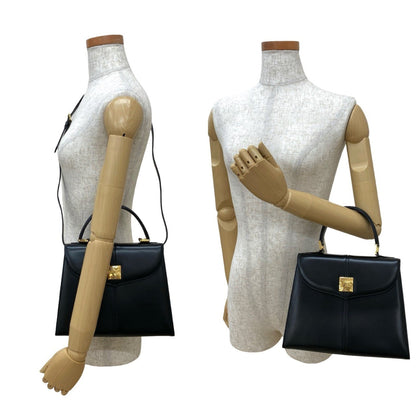 Yves Saint Laurent Ysl Logo Hardware Leather 2-Way Handbag/Shoulder Bag
