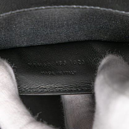 Saint Laurent Ysl Logo Envelope Medium Shoulder Bag In Black