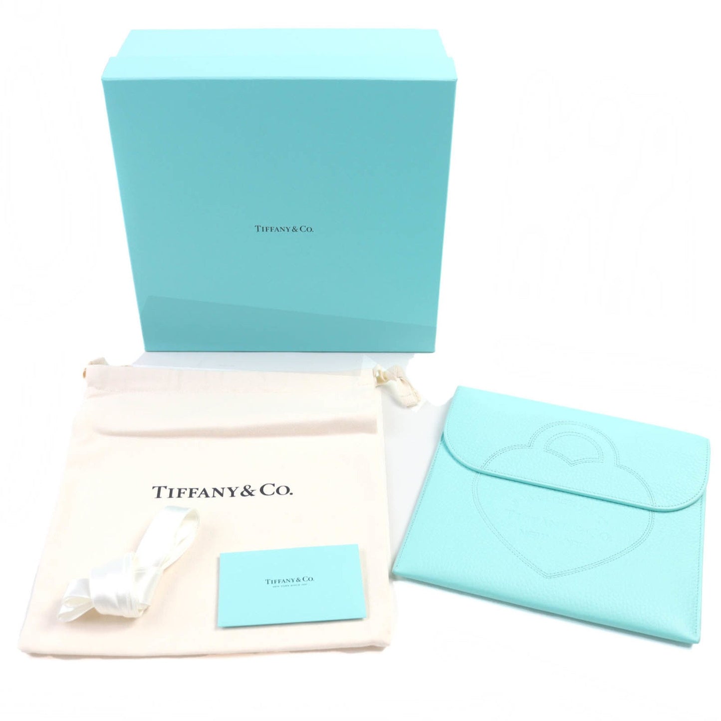 Tiffany & Co. Return To Tiffany Leather Pouch