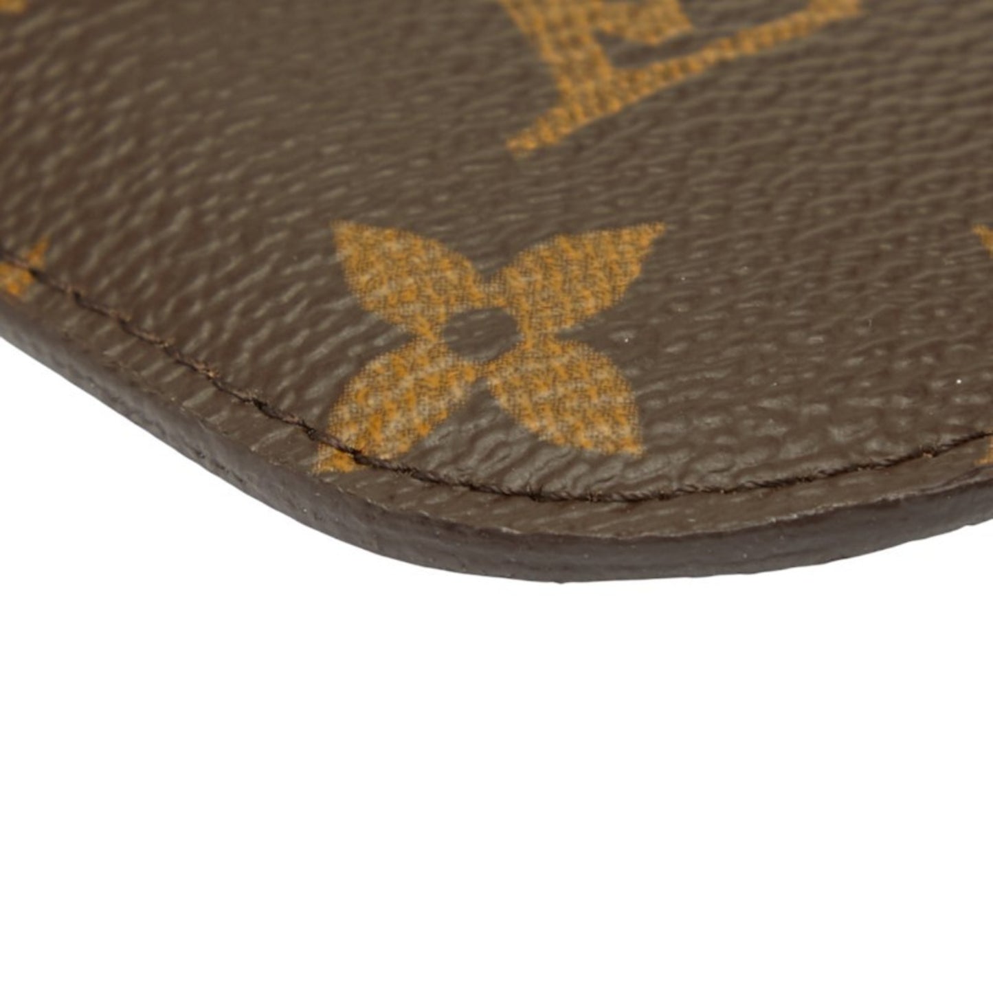 Louis Vuitton Monogram Etui Stylo Pencil Case M62990 Brown Leather