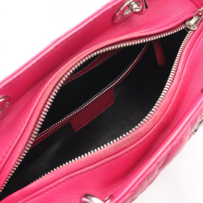 Christian Dior Dior Lady Dior Lady Cannage Handbag Leather