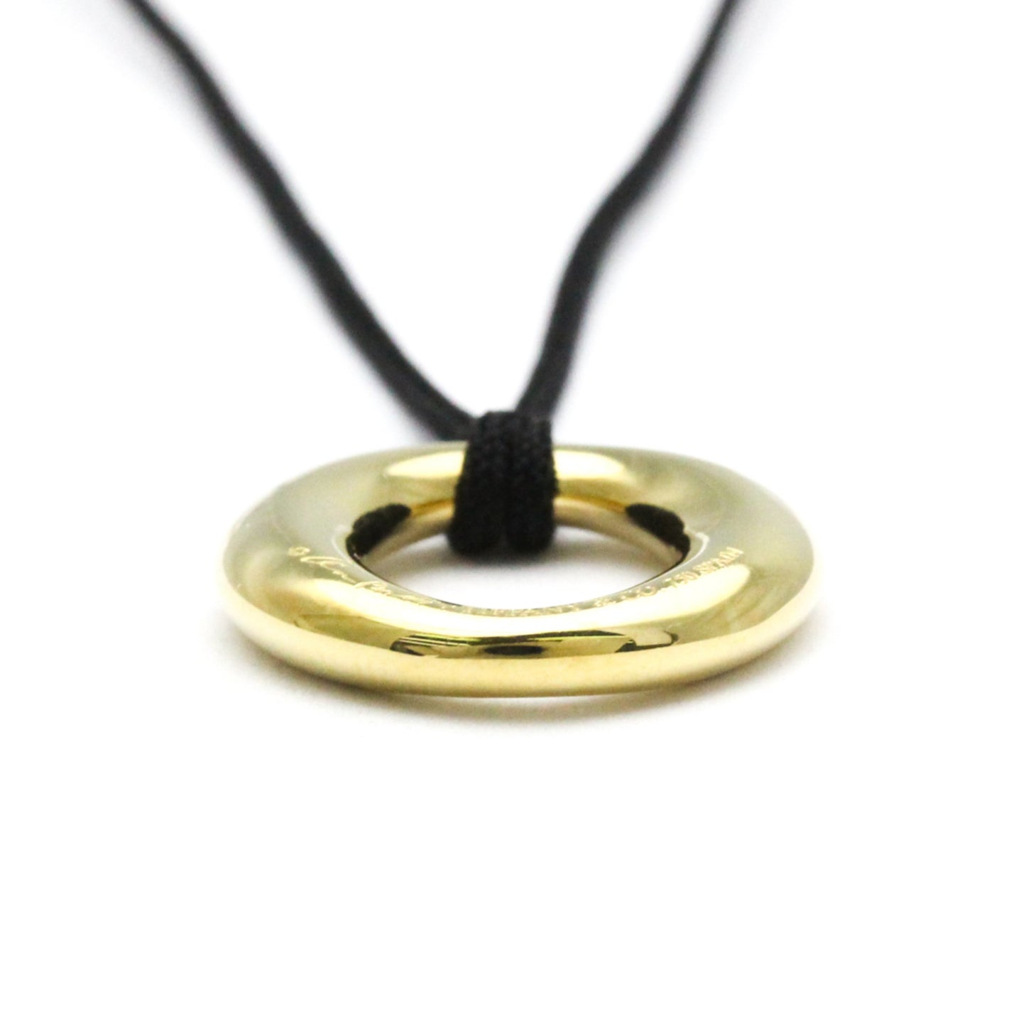 Tiffany Sebiana Cord Necklace Yellow Gold (18K) No Stone Women