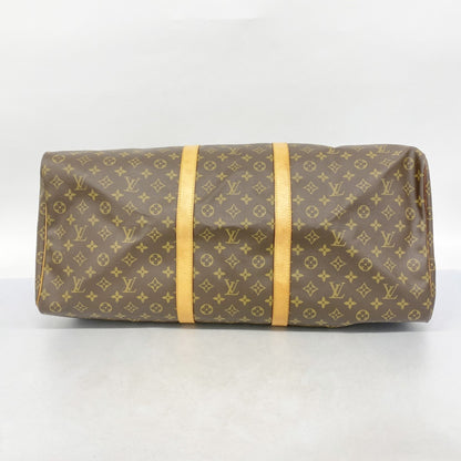 Louis Vuitton Monogram Keepall 60 Boston Bag M41422 Brown