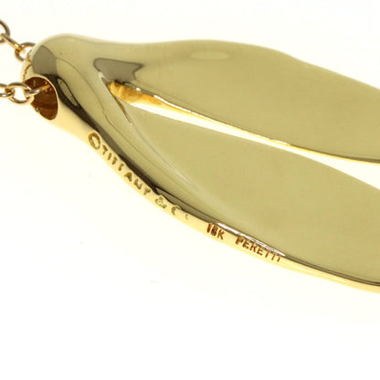 Tiffany & Co. Whale Tail Necklace In 18K Yellow Gold