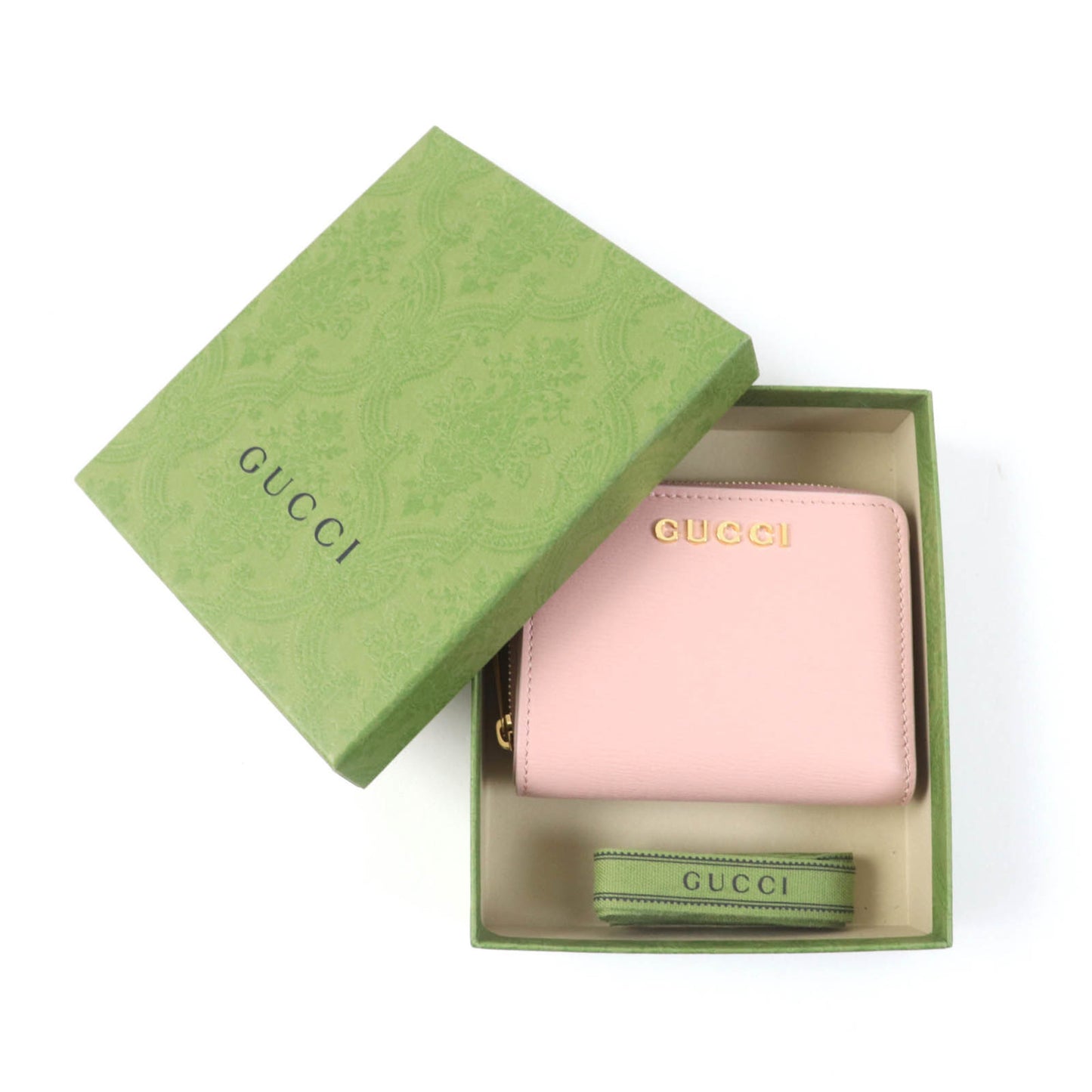 Gucci Script Mini Wallet (772639)
