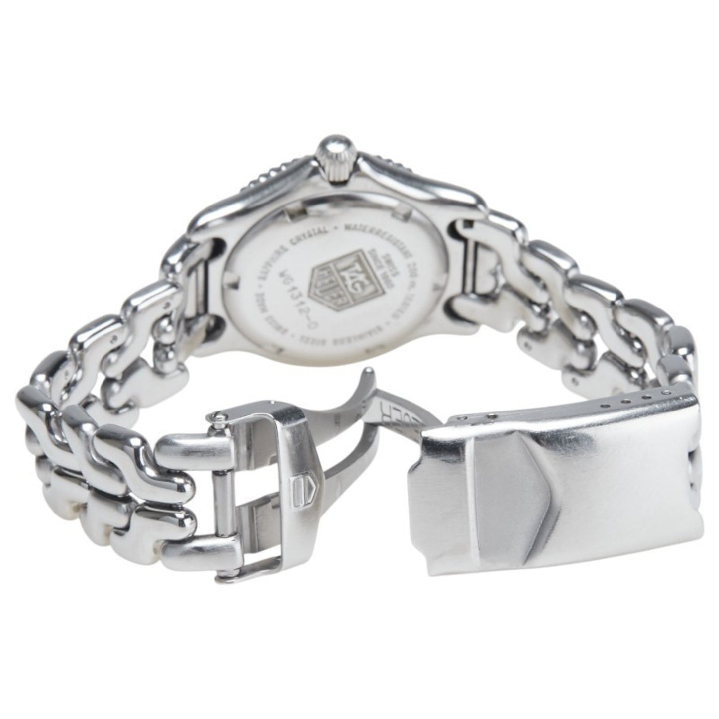 Tag Heuer Cell Watch Wg1312-0 Quartz White Dial Stainless Steel