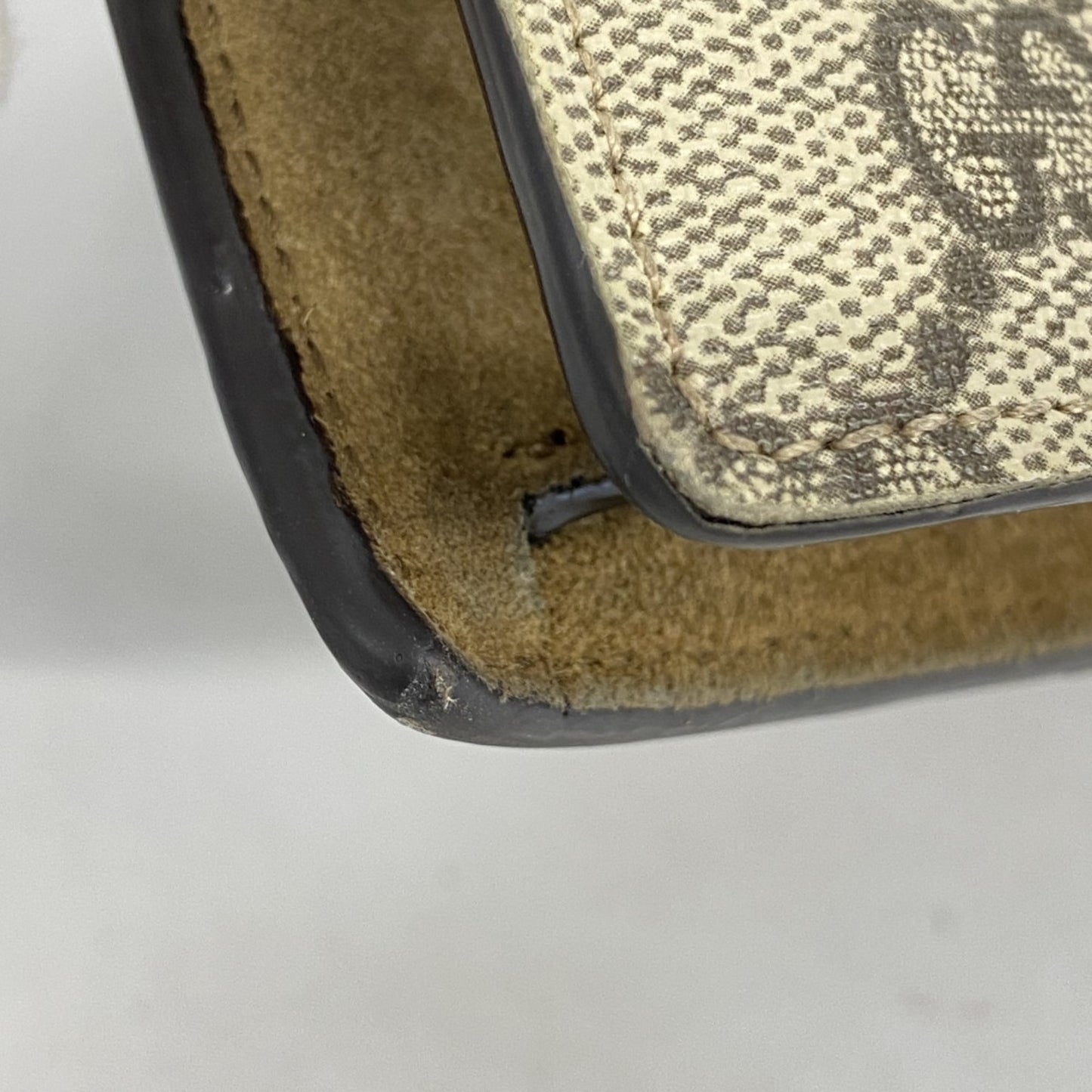 Gucci Gg Supreme Dionysus Shoulder Wallet 476432 Beige Brown