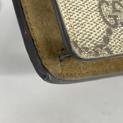 Gucci Gg Supreme Dionysus Shoulder Wallet 476432 Beige Brown