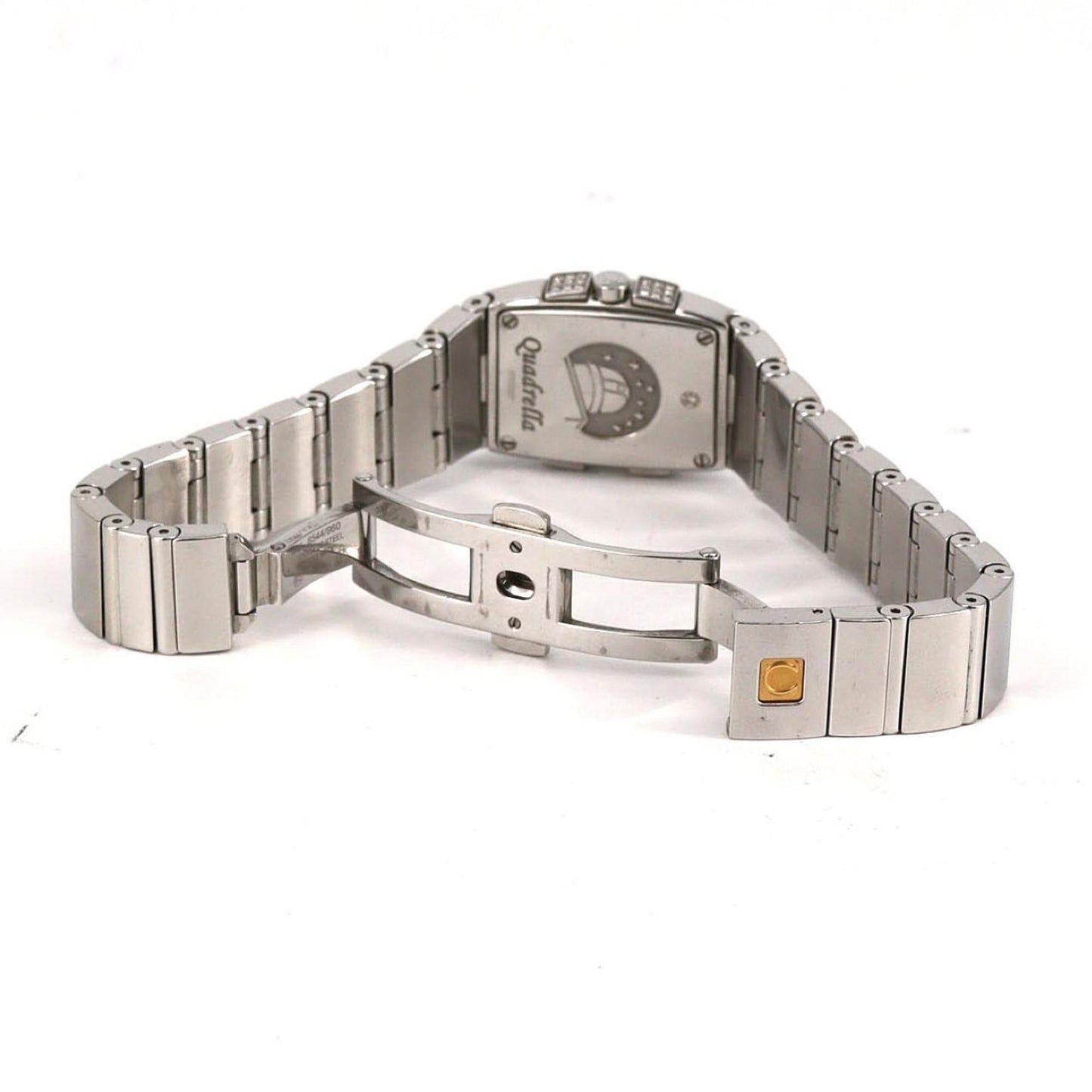 Omega Constellation Quadrella D-8P 1585.79 Stainless Steel Quartz Watch