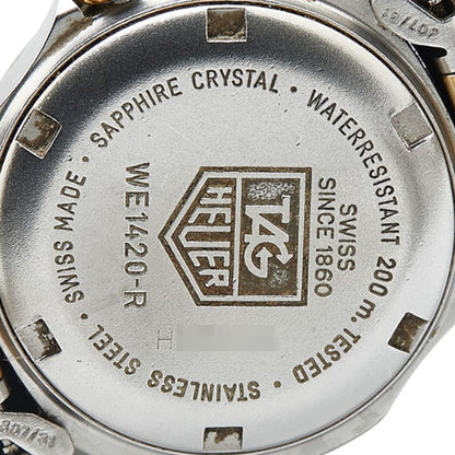 Tag Heuer Professional 200 Watch We1420-R Quartz Gold Dial Stainless Steel Plated