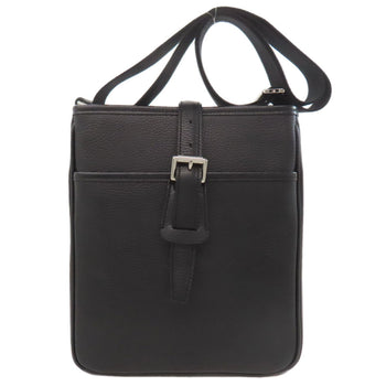 Burberry Logo Shoulder Bag Leather