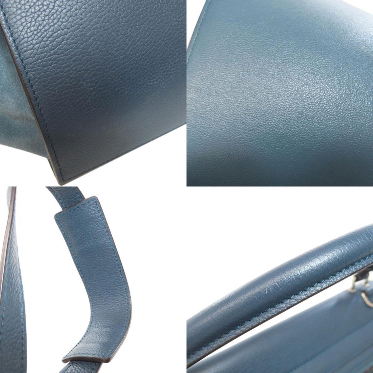 Celine Trapeze Handbag Leather