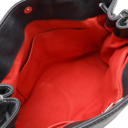 Loewe Anagram Handbag Leather Suede Black
