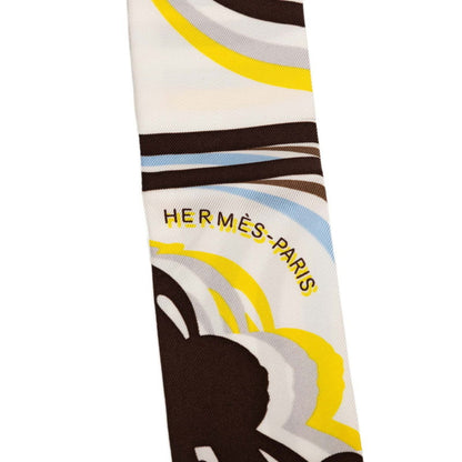 Hermes Herms Twilly Brides De Gala Shadow Scarf