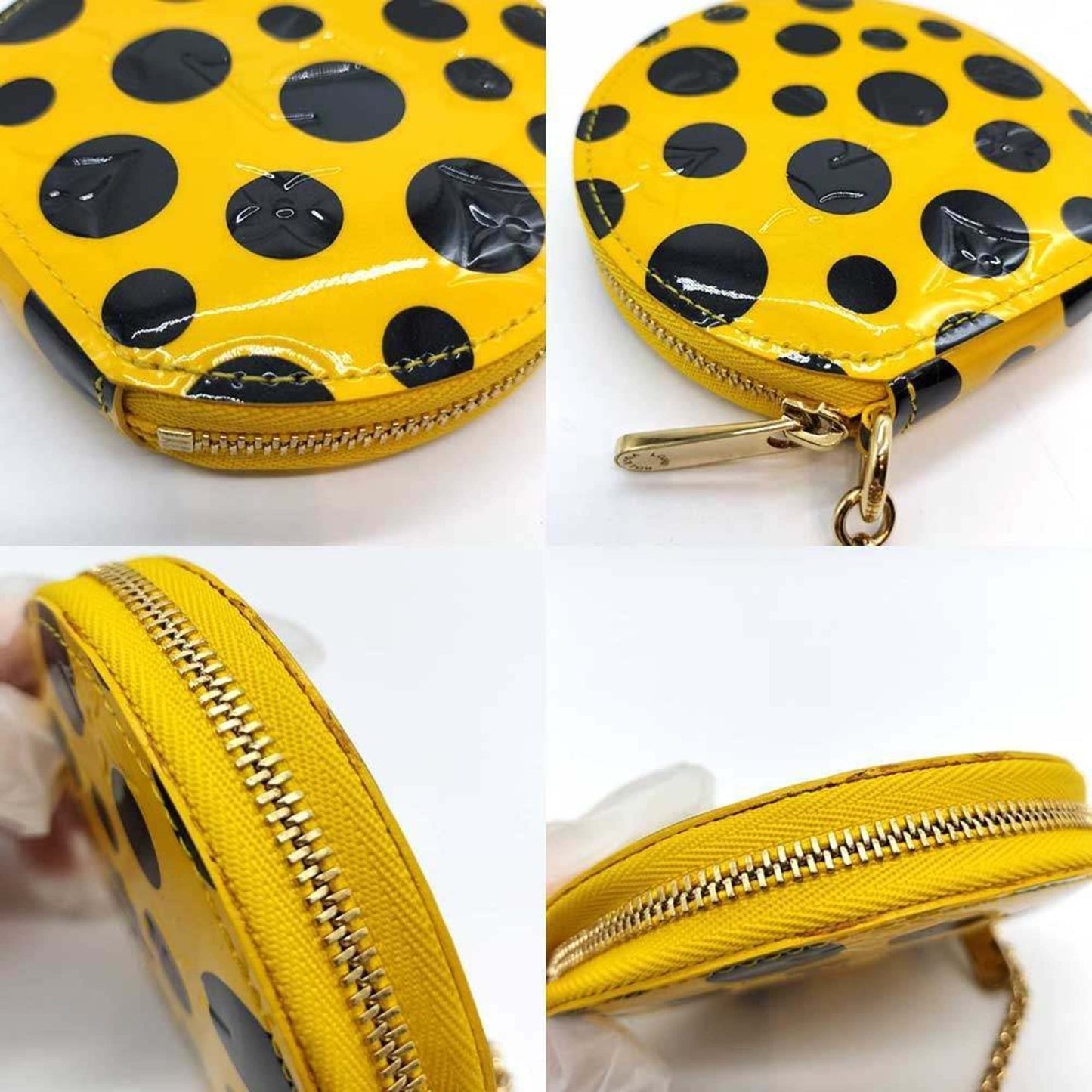 Vernis Louis Vuitton Coin Purse/ Coin Case Monogram