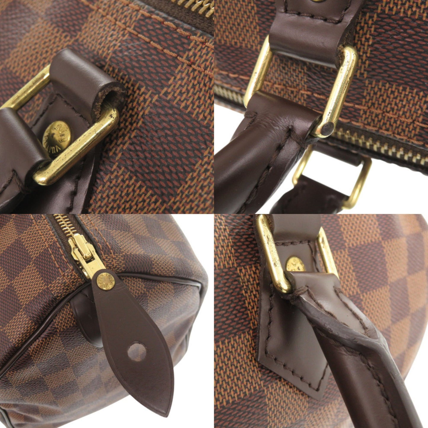 Louis Vuitton Speedy 30 Damier Ebene N41364 Brown Handbag 0029 Louis Vuitton