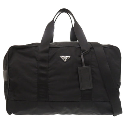 Prada Nylon Black Boston Bag 1363 Prada