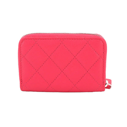 Chanel Matelasse Zip Coin Purse