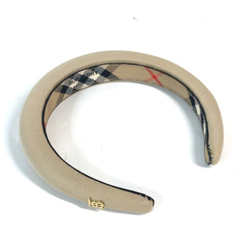 Burberry Burberry Checked Pattern On The Inside Tb Hair Headband Hairband Canvas