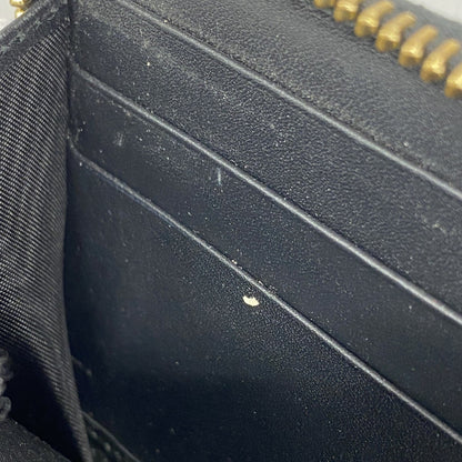 Gucci Gg Marmont Long Wallet 435819 Leather Black