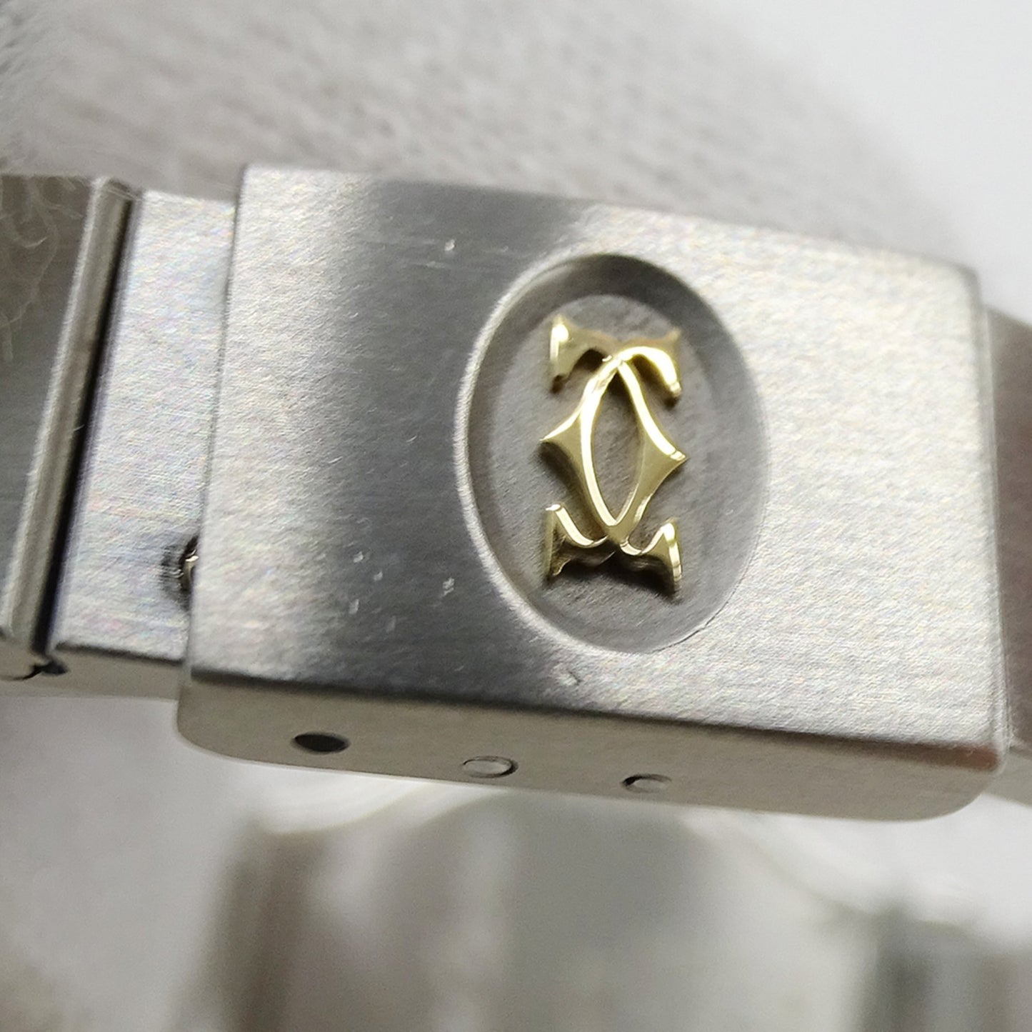 Cartier Santos Octagon Date Quartz Watch For Women