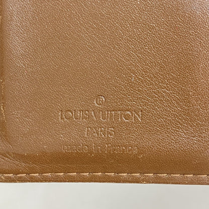 Louis Vuitton Vernis Porte Monnaie Bi-Fold Wallet M91209 Bronze