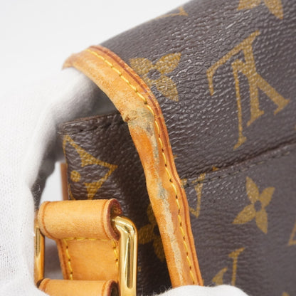 Louis Vuitton Monogram Menilmontant Pm Shoulder Bag M40474 Brown